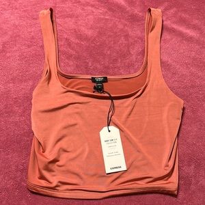 Express Body Contour Cropped Top NWT